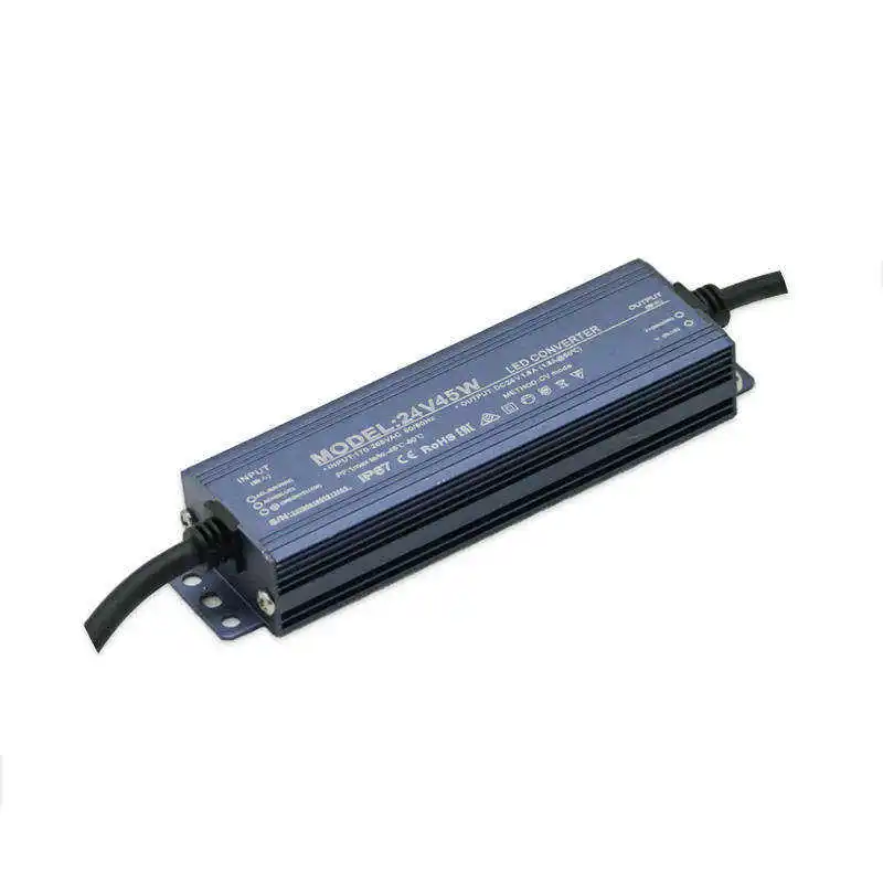 Isolated waterproof strong heat dissipation outdoor lighting box neon strip 12v 6a international adapter power supply