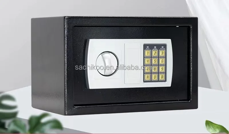Sachikoo high quality small safe box money safe deposit box for hotel and home