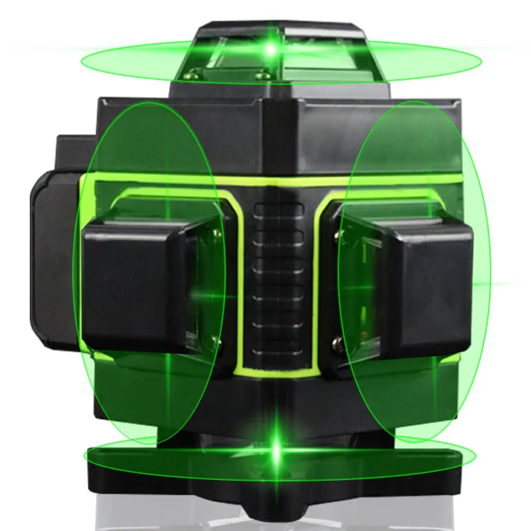 JSD Cheap Price Measuring Tools 16 Lines Rotary Laser Level 4D Green Laser Level