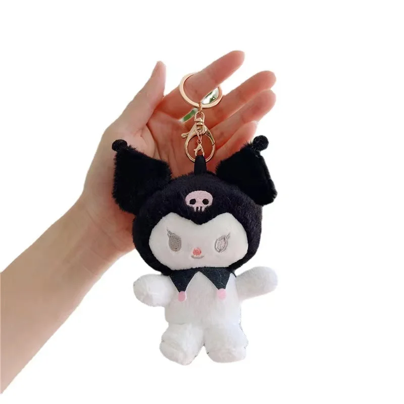 Мультяшная кукла черный дьявол плюшевая игрушка брелки Kuromi Sanrio брелок аксессуары игрушки