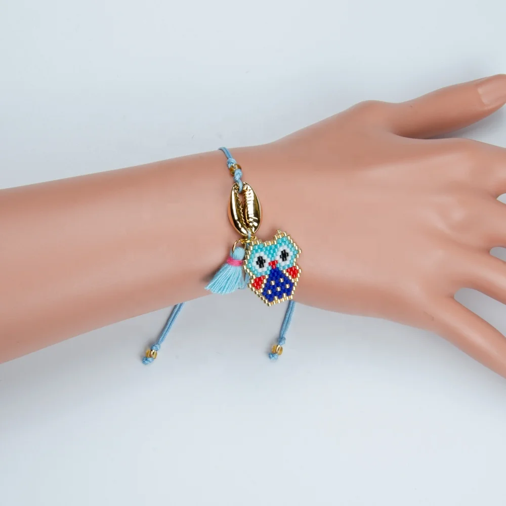 Moyamiya Jewelry Miyuki Bead Products High Quality Low Price Handmade Bracelet Wholesale Boho Animal Bracelet Unisex BOHEMIA