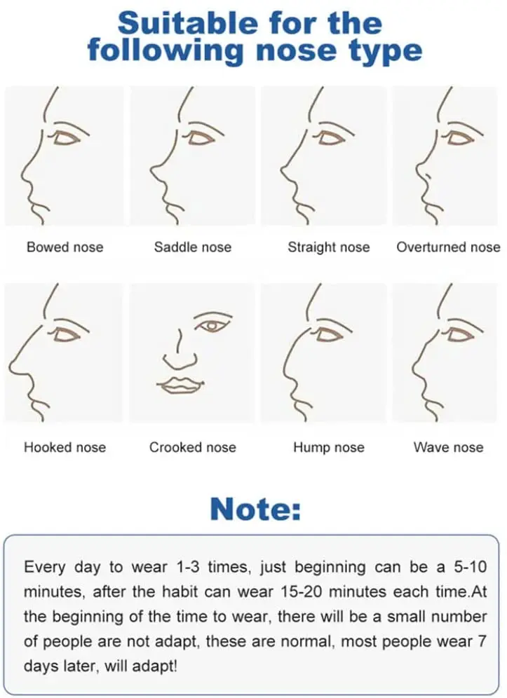 Good selling cosmetic tools women men Nose shaped Up Lifting Nose Bridge Straightener Corrector