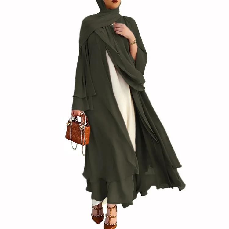 Hot Sale islamic Clothes Retro Long Sleeve Dresses