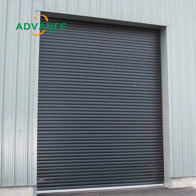 3 Hours Fire Proof Steel Rolling Industrial Doors Fire Rated Roller Shutter Door