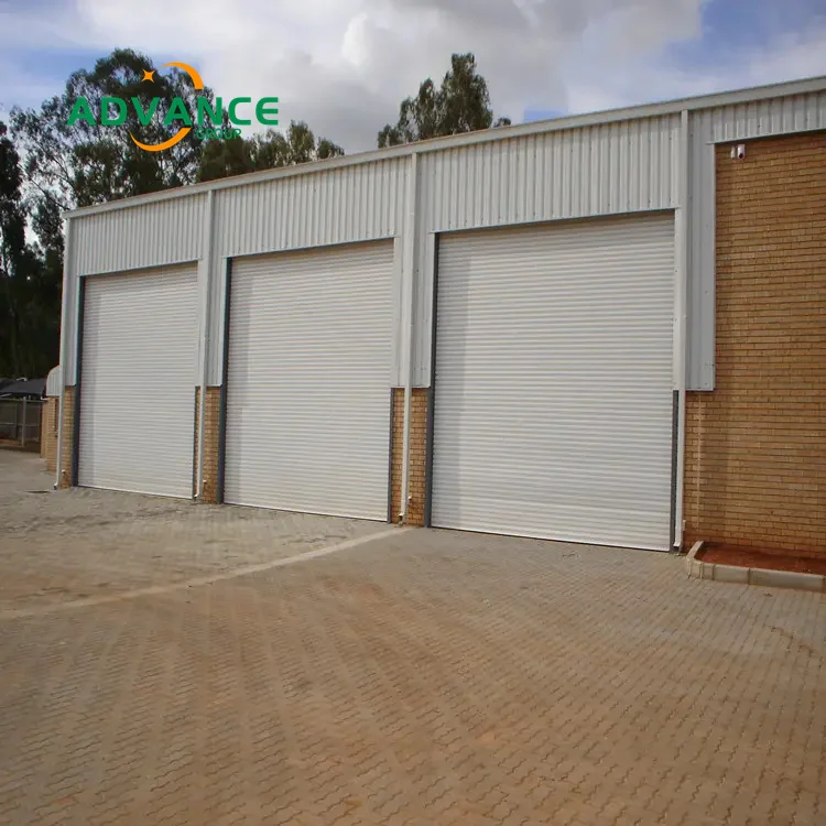 3 Hours Fire Proof Steel Rolling Industrial Doors Fire Rated Roller Shutter Door