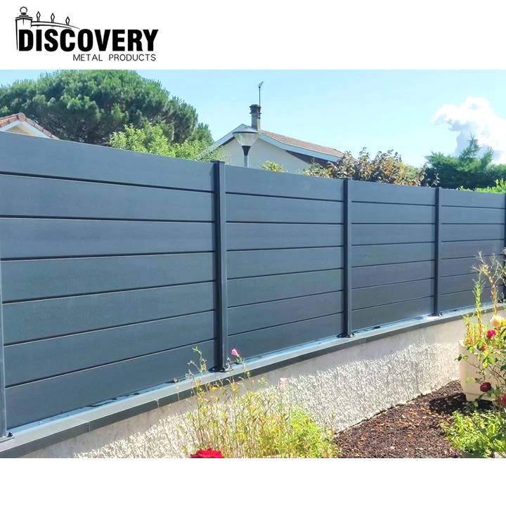 Factory supply aluminum 8 ft lattice fence panel  for garden fence powder coating garden fence wall