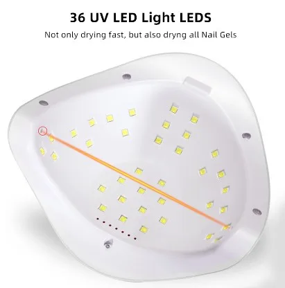 SUN X5 Plus Nails Dryer 48W Gel Polish Drying Lamp Nail Curing Lamp Dryer UV LED Nail Lamp