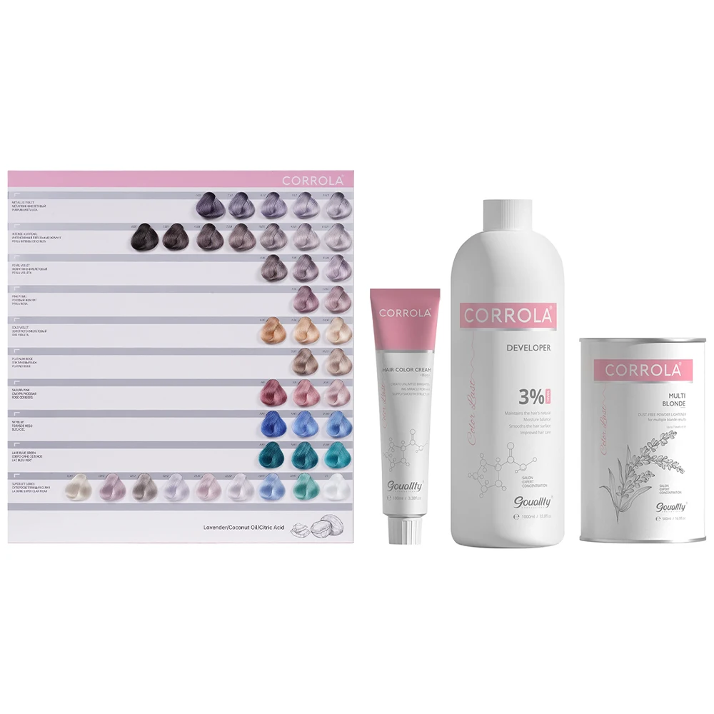 Professional Salon Hair Products Line Hair Care Hair Dye Series