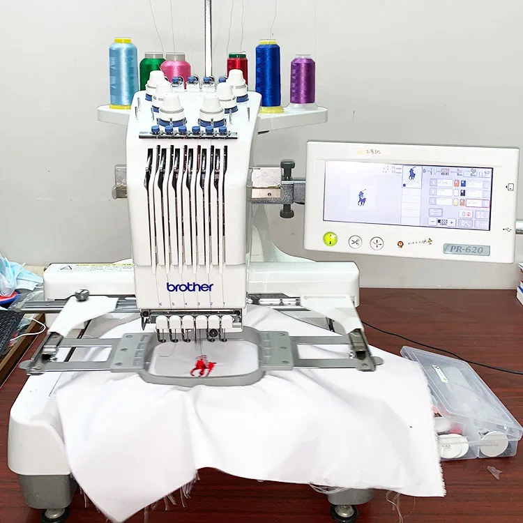 Компьютерная швейная машина для вышивки марки brother Pr600