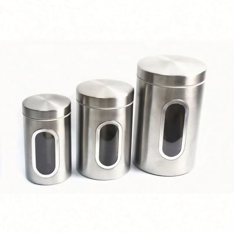 Good Selling Yellow Canister Sets Black Kitchen Canisters Wholesale