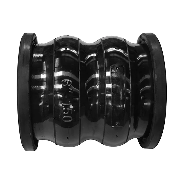 Oil resistant and wear-resistant twin sphere expansion rubber bellows
