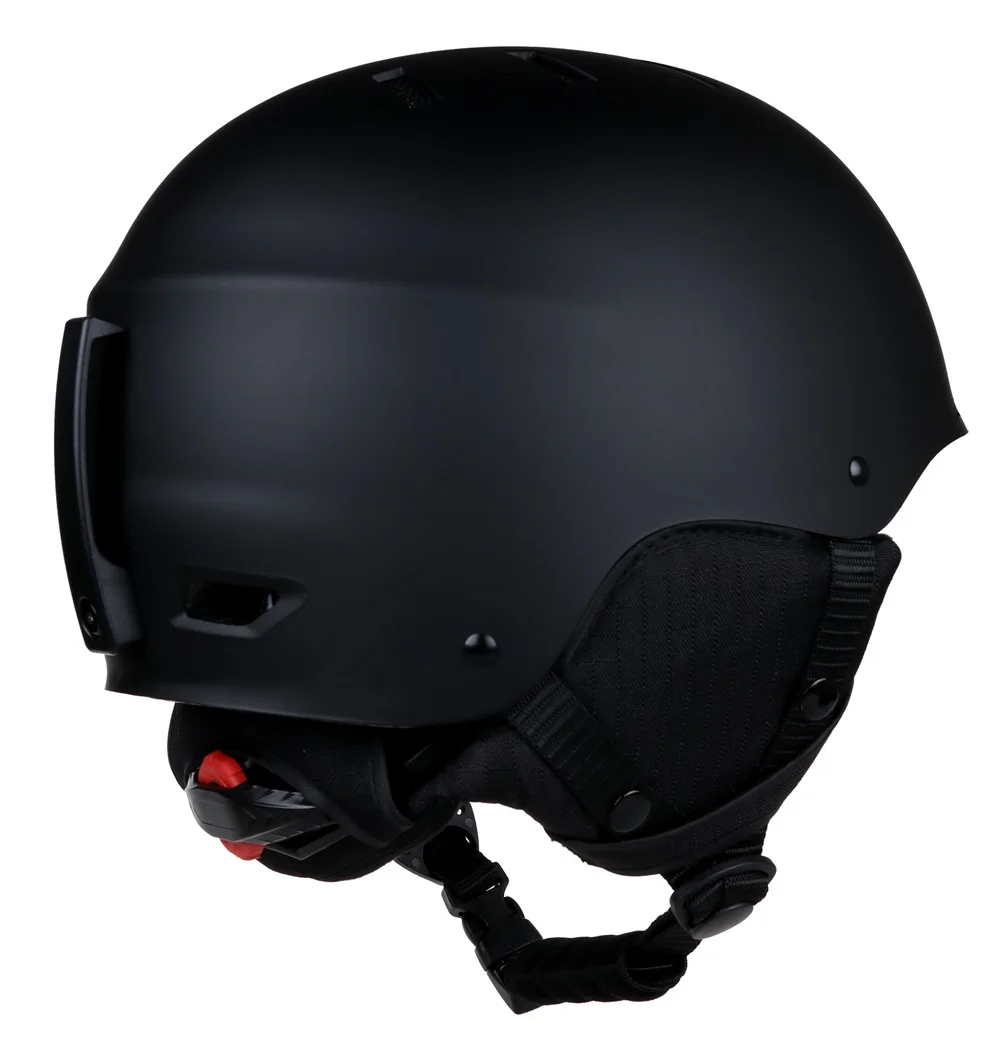 new fashion OEM available ABS soft protective ski helmet with mini visor