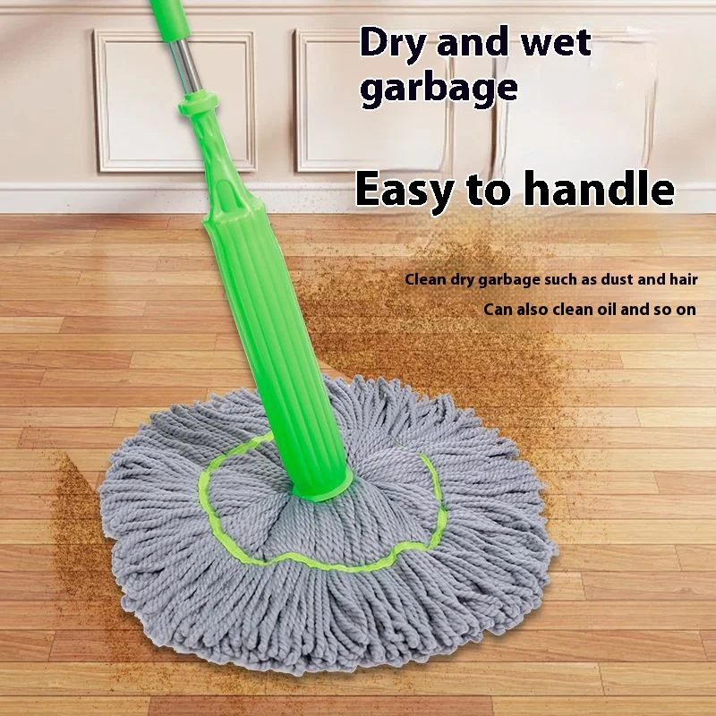 Cheap Household Cleaning Tools Squeeze Magic Microfiber Floor Industrial Mop Simple Hands-free Dry and Wet Rotating