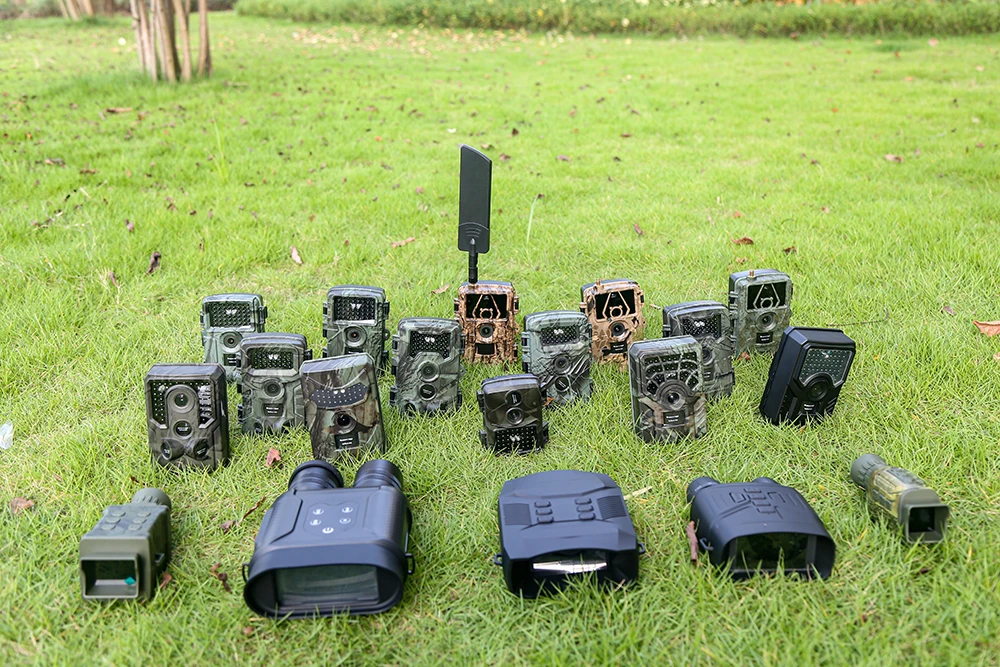 HunterCam PR200 Hunting trail camera de caza farm security camera animal camera alarm black flash 940nm light 1080P 20mp photo