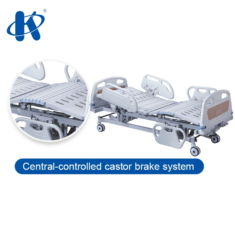 Kaiyang KY312S-53 youth hospital normal movable Manual care bariatric bed for sale in egypt abs panel hospital beds