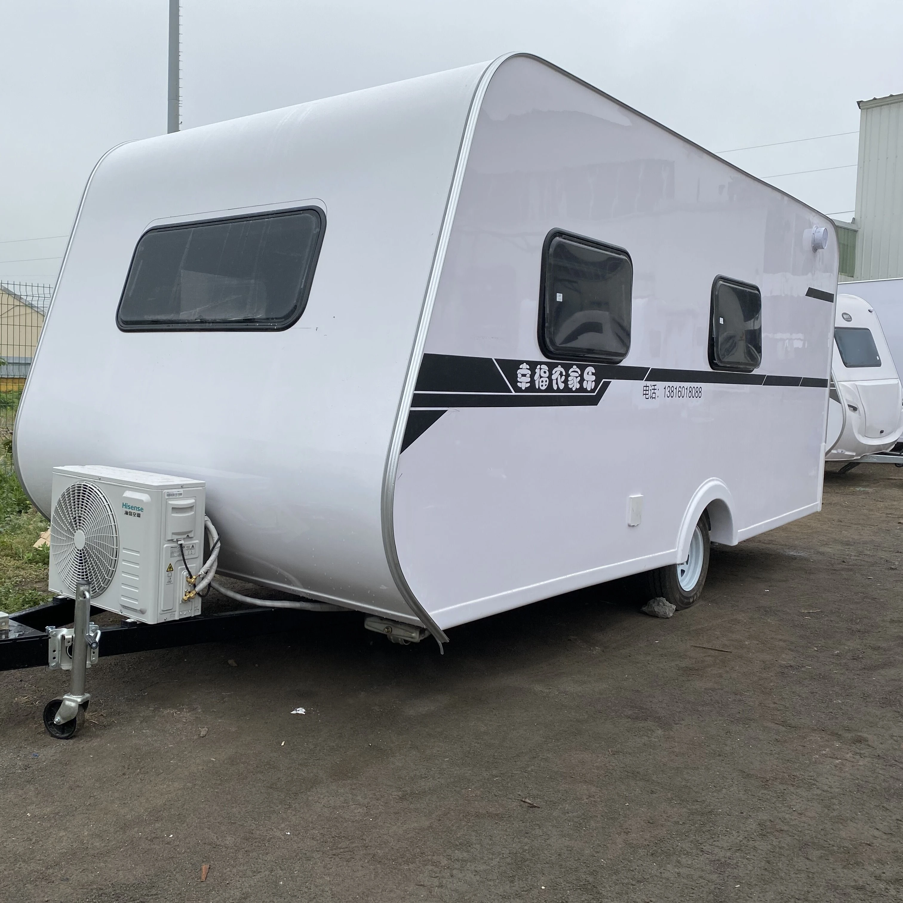 Leading  Quality Luxury Large Travel Trailer Rv Camper   Trailer caravan