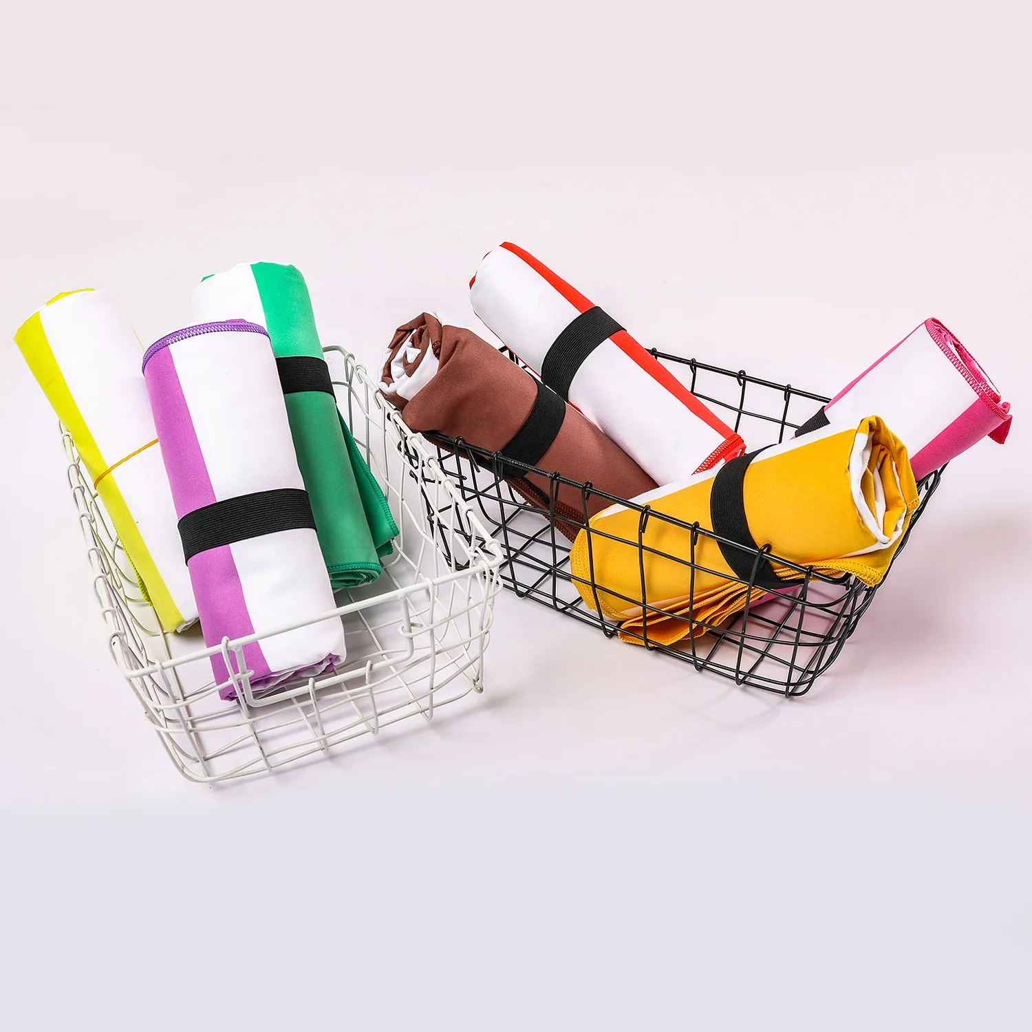 Custom Logo Minecraft Creeper Checkered 30*100 CM Soft Microfibre Beach Towels