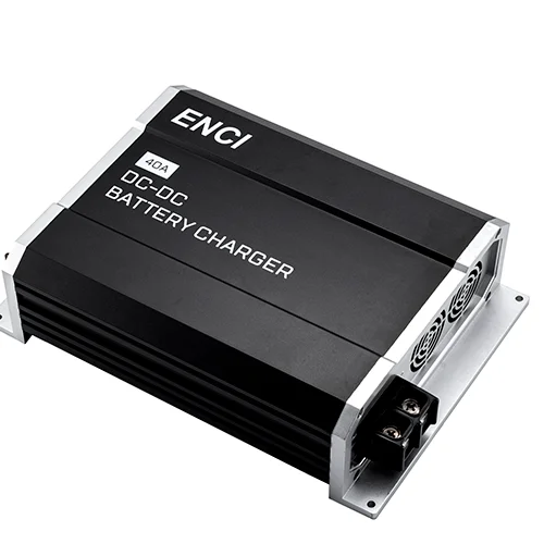 dc dc charger 12v 40A battery charger used for lead acid battery and lithium battery compatible in RV boat