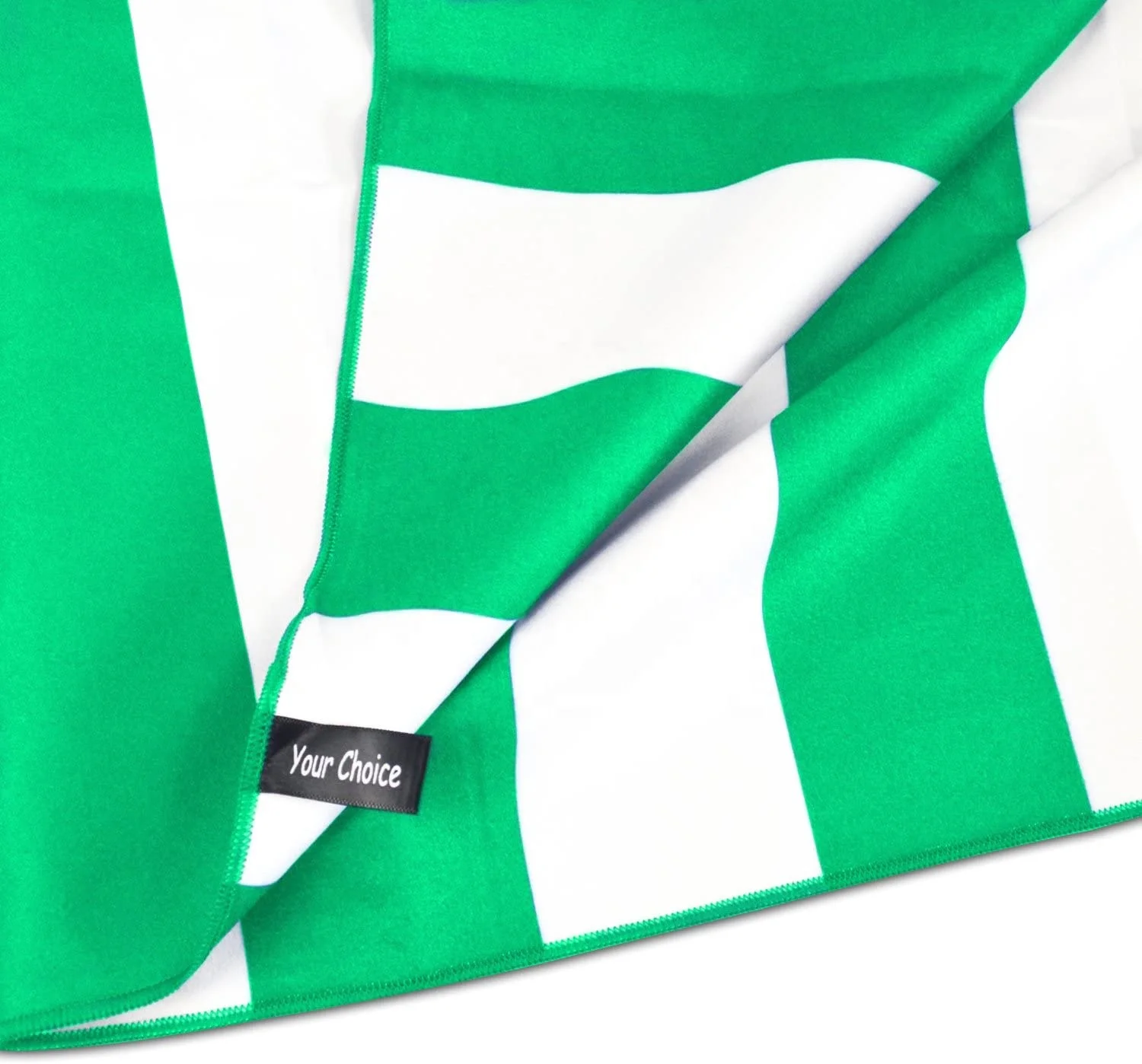 Extra large non stick striped travel sports pool microfiber beach towel swimming