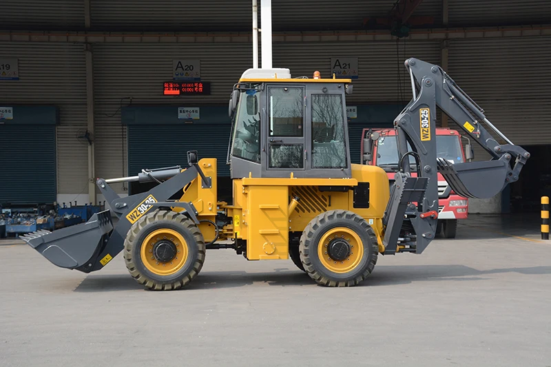 XCMG завод WZ30-25 2 5 тонный мини-4x4 Компактный трактор с погрузчика и экскаватора