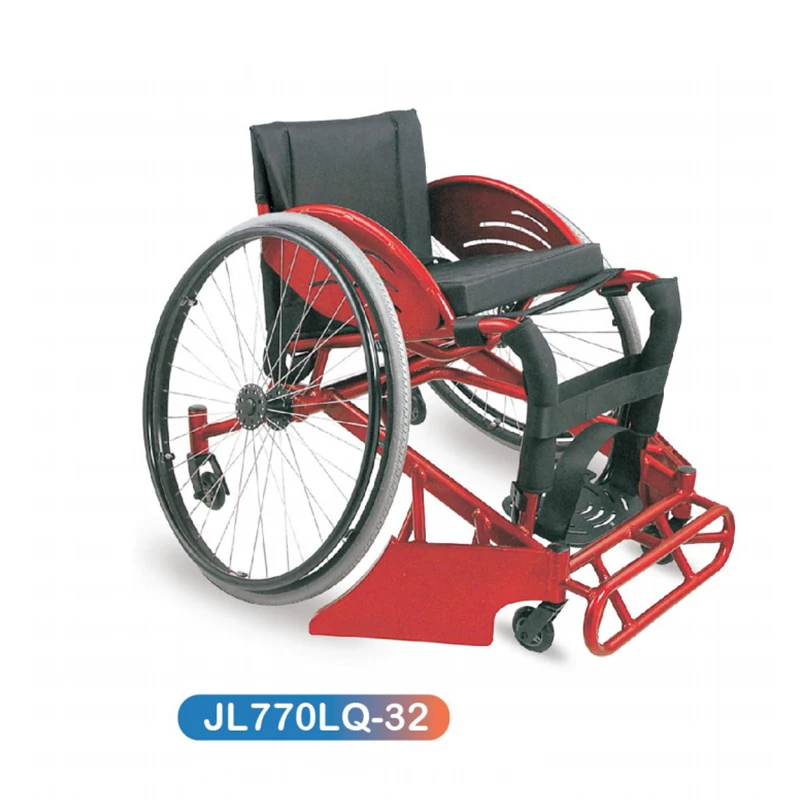Aluminum Lightweight Rugby Wheelchair Backrest Leisure Sport Wheelchair For Disabled