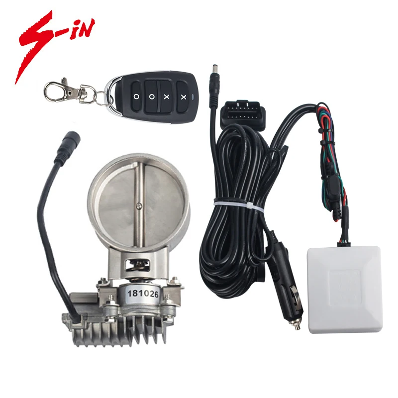 New Arrival High quality SS304 Worm Electric obd cutout exhaust with 4 keys Remote control