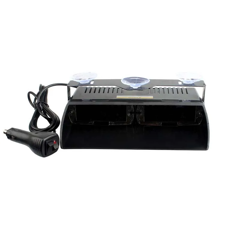 
2021 New Models 12V S2 4 Color Car led Red And Blue Flashing Lights Police Strobe Light 