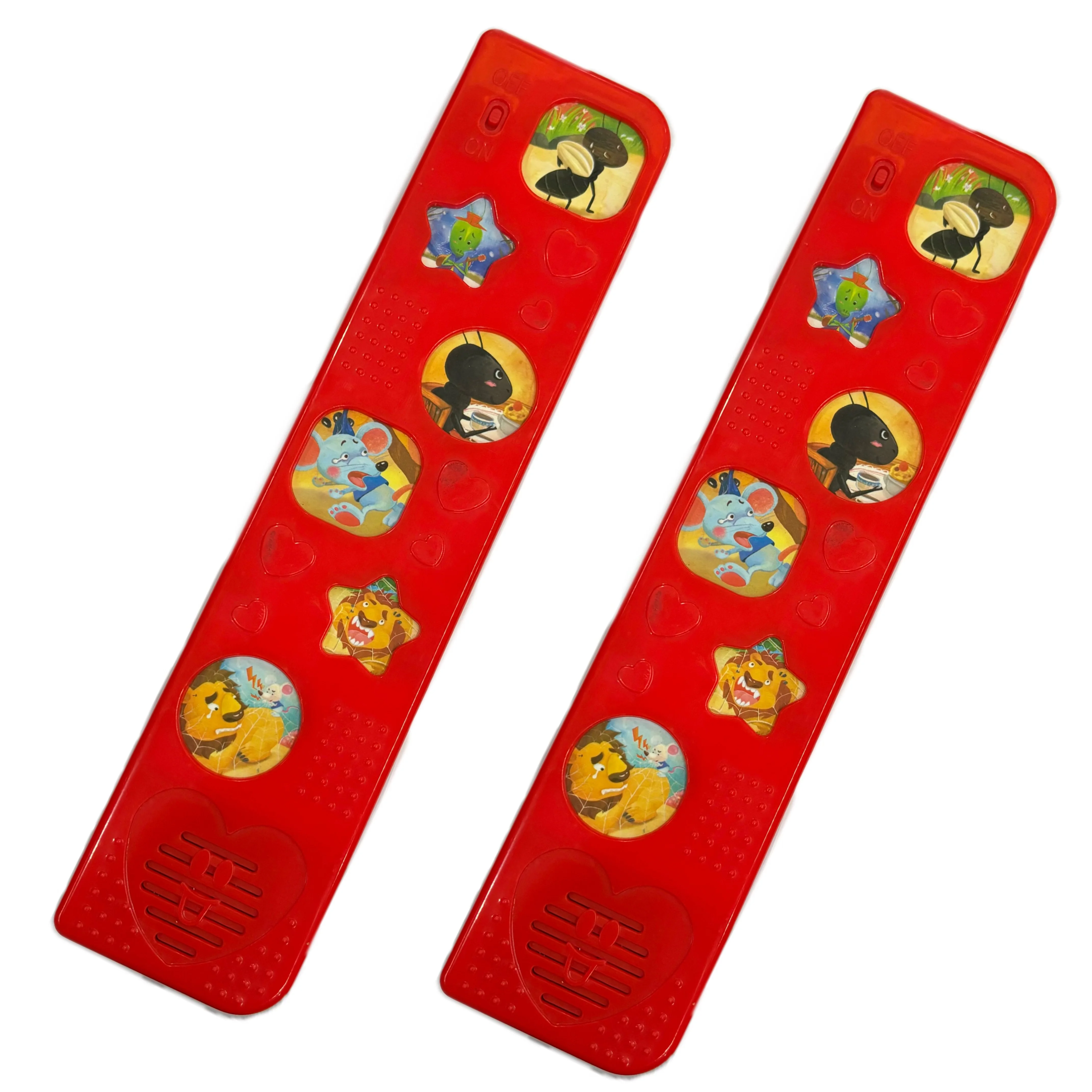 Factory Customize Star Style Shaped Musical Animal Any Language With 6 Button Early Educational Audio Book Sound Board Device IC