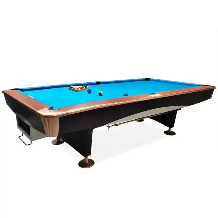 Factory Price 8/9ft ball return system indoor outdoor family slate billiard solid snooker pool table