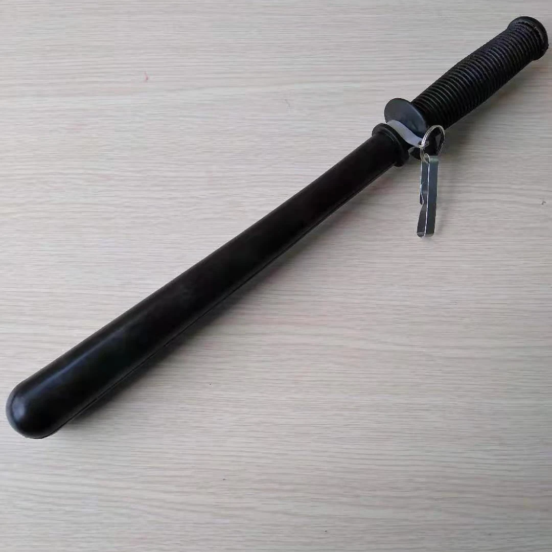 43cm rubber tactical baton