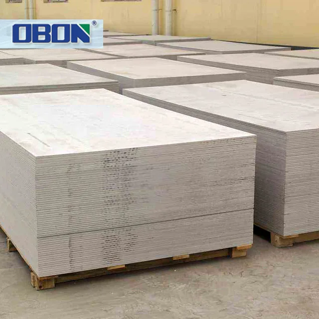 OBON Fire Insulation 10mm Waterproof  Calcium Silicate Plate 5 mm Rigel Calcium Silicate Boards Ceiling 600*600 Szie Price