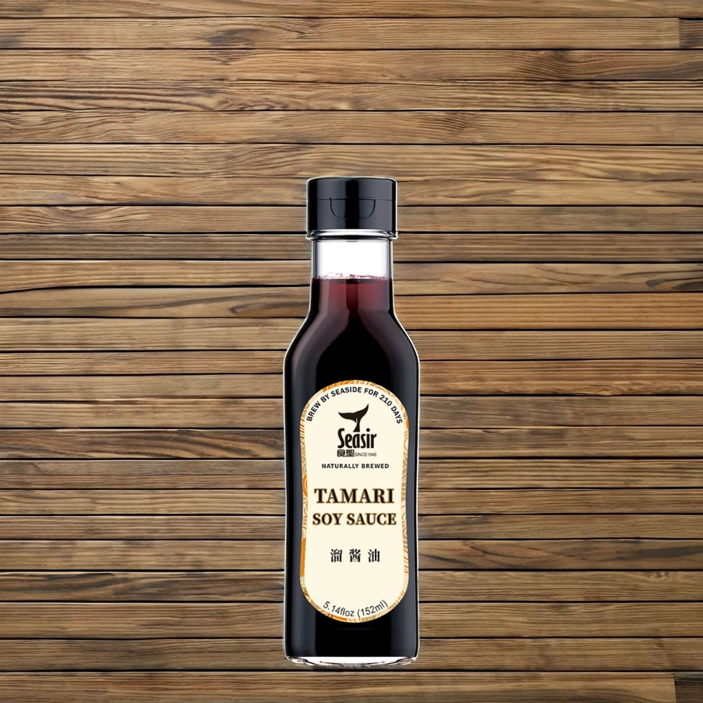 Non-GMO No Additives Sushi Soy Sauce Natural Brewed 152ml Glass Tamari Soy Sauce