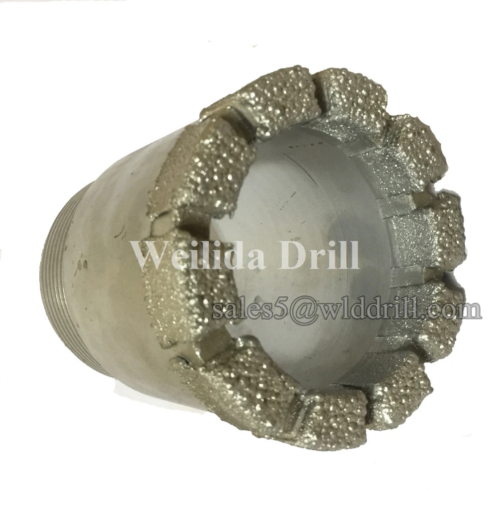 75/91/110/130/150mm, impregnated diamond core drill bit for STP test