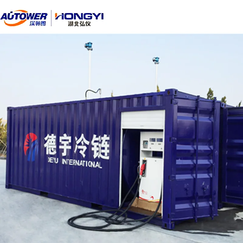 Autoware Mobile LNG Petrol Diesel Portable Filling station for truck filling