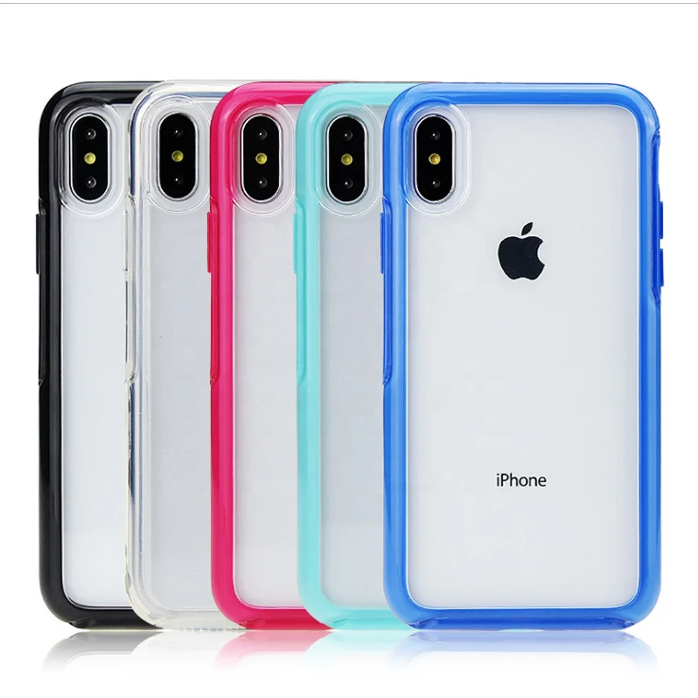 
Defender tough thicken colorful TPU+PC 2 in 1 hybrid phone case for iPhone X/XS 