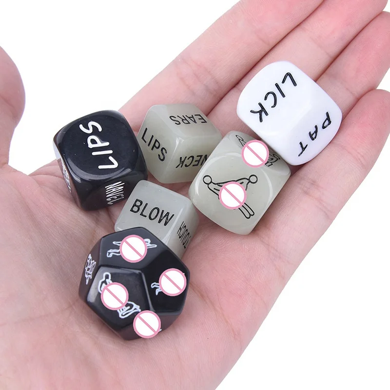 sexy dice game/glowing sexy dice/bulk dice wholesale