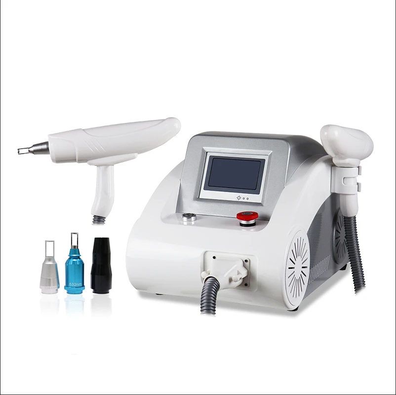 J300 Portable Nd Yag Laser Q Switch Tattoo Pigment Removal Carbon Peeling Machine For Skin Whitening