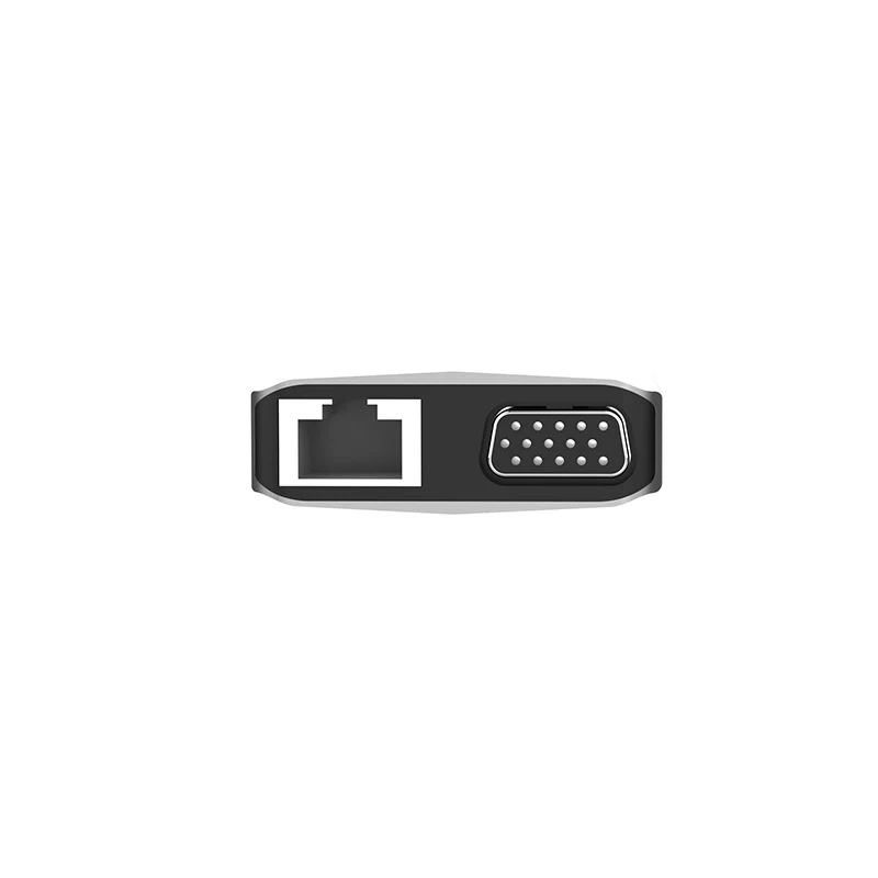  Портативный для путешествия дизайн алюминия высокой скорости 10 в 1 usb-кабель типа C usb Hub адаптер Usb-c Мини