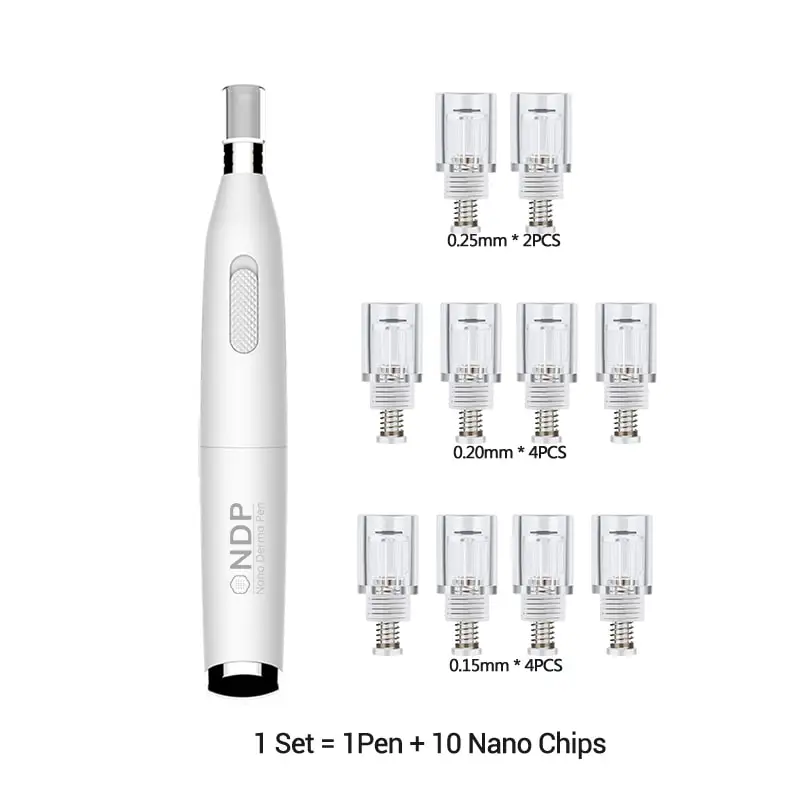 Mini Nano Needle Derma Pen Silicon Micro Needling Cartridge Beauty Mesotherapy Injector BBGlow Skin Care NDP Nano Pen