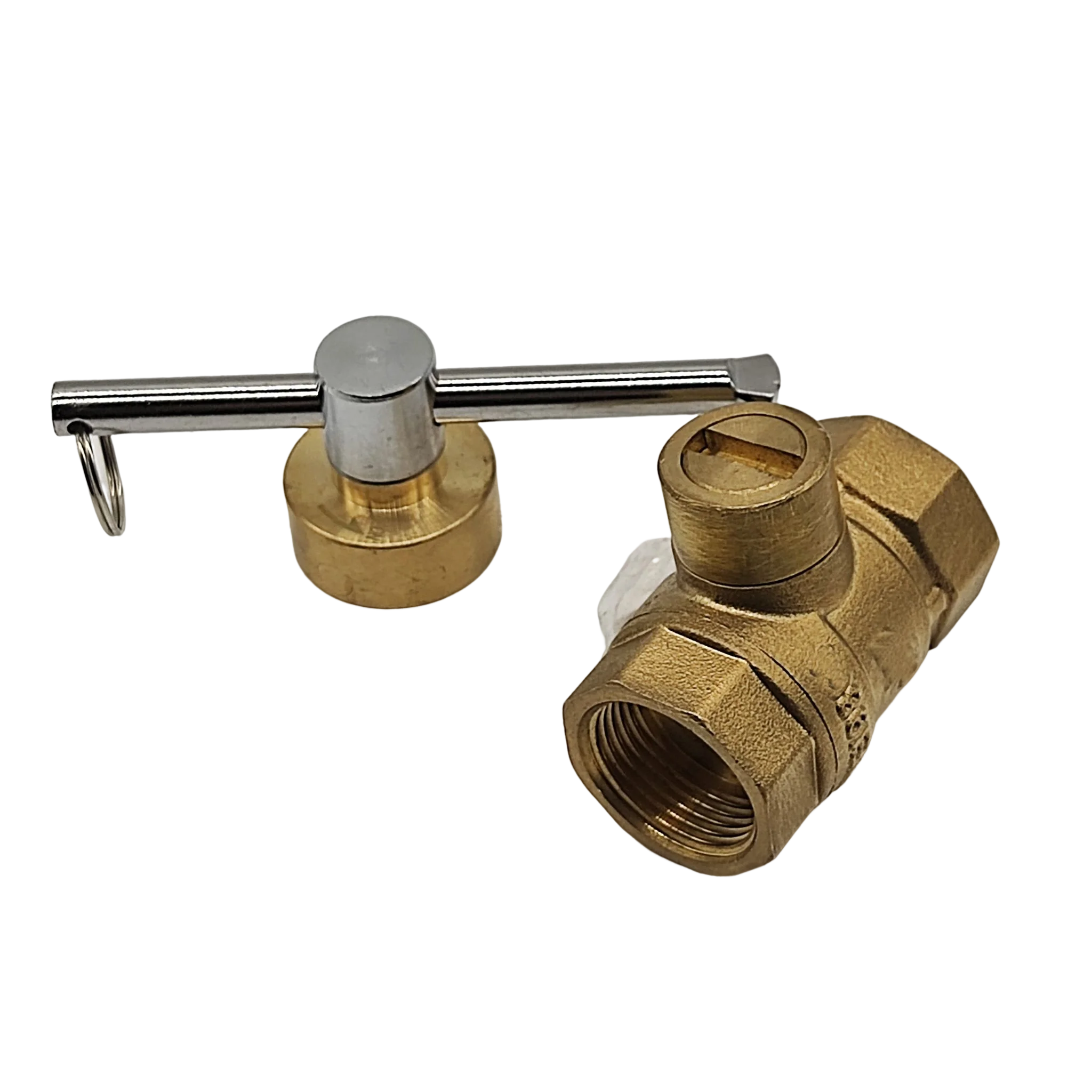 WEILING OEM 1/2 - 2 inch lockable valve lockable ball valve brass lockable valve