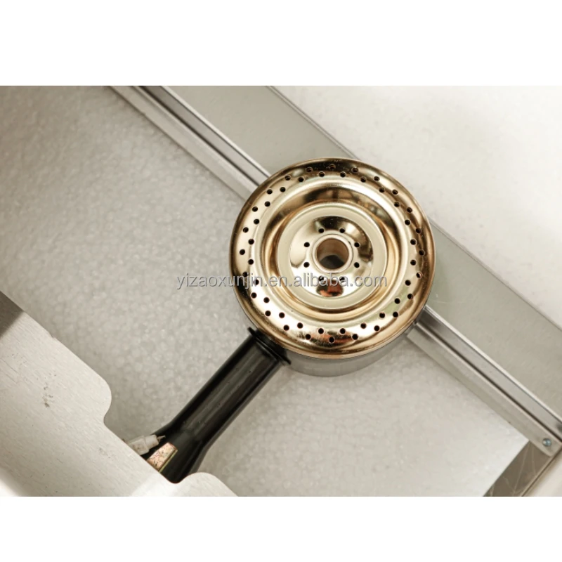 20L+8L tank liquefied petroleum gas frying furnace stainless steel doughnut deep-fried dough sticks machine