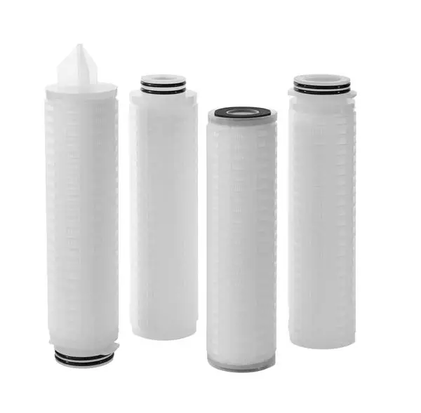5 inch 10 inch 20 inch 30 inch 40 inch Nylon Membrane Micron Pleated Cartridge Filter for Sterile Apis