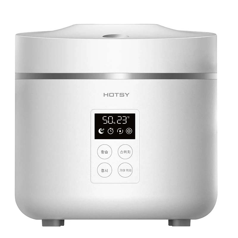 Hotsy 5L Portable Smart Household Evaporative Humidifier Aroma Essential Oil Air Diffuser Top-Refill Evaporator For Bedroom Home
