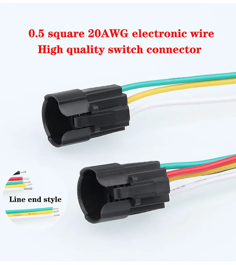 16MM waterproof metal push button switch with cable connector, round luminous sign