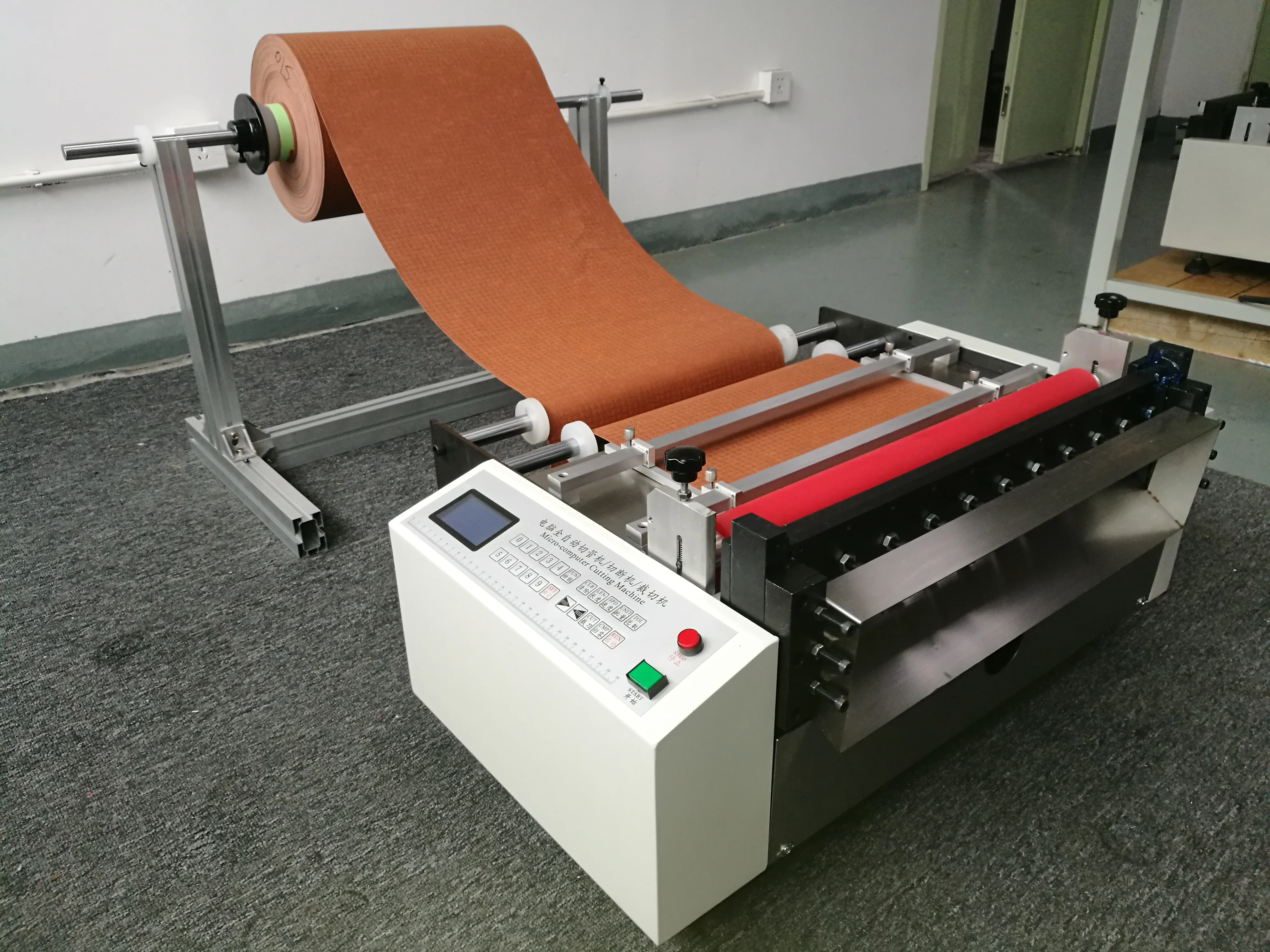 HYD-600  most popular sheet cutter in China  roll to sheet cutting machine paper sheeter