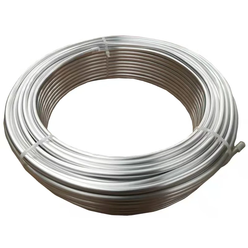 6mm  8mm  10mm 12mm 16mm mm Aluminum Tube 6061 T6 Aluminum Tube Air Conditioning Aluminum Pipe