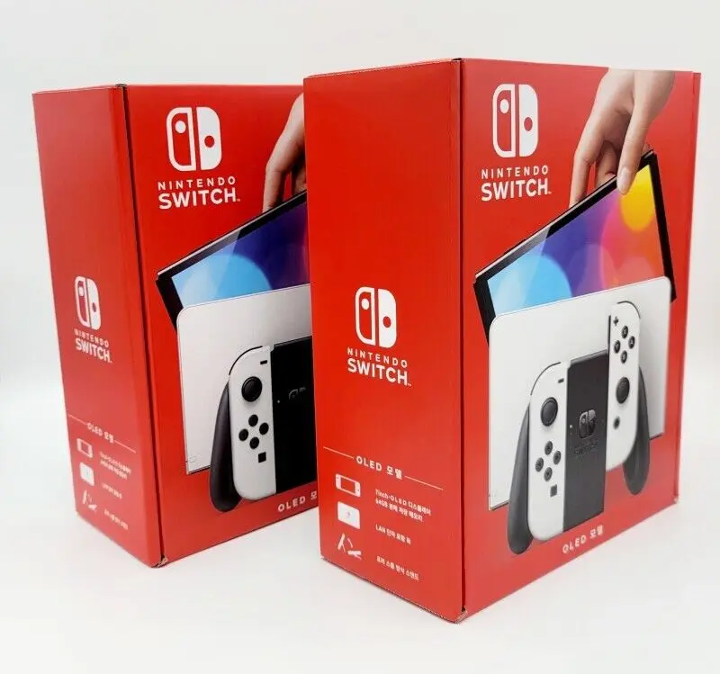 Оптовая промо-акция! Оригинальная консоль Nintendos Switch OLED 64 ГБ