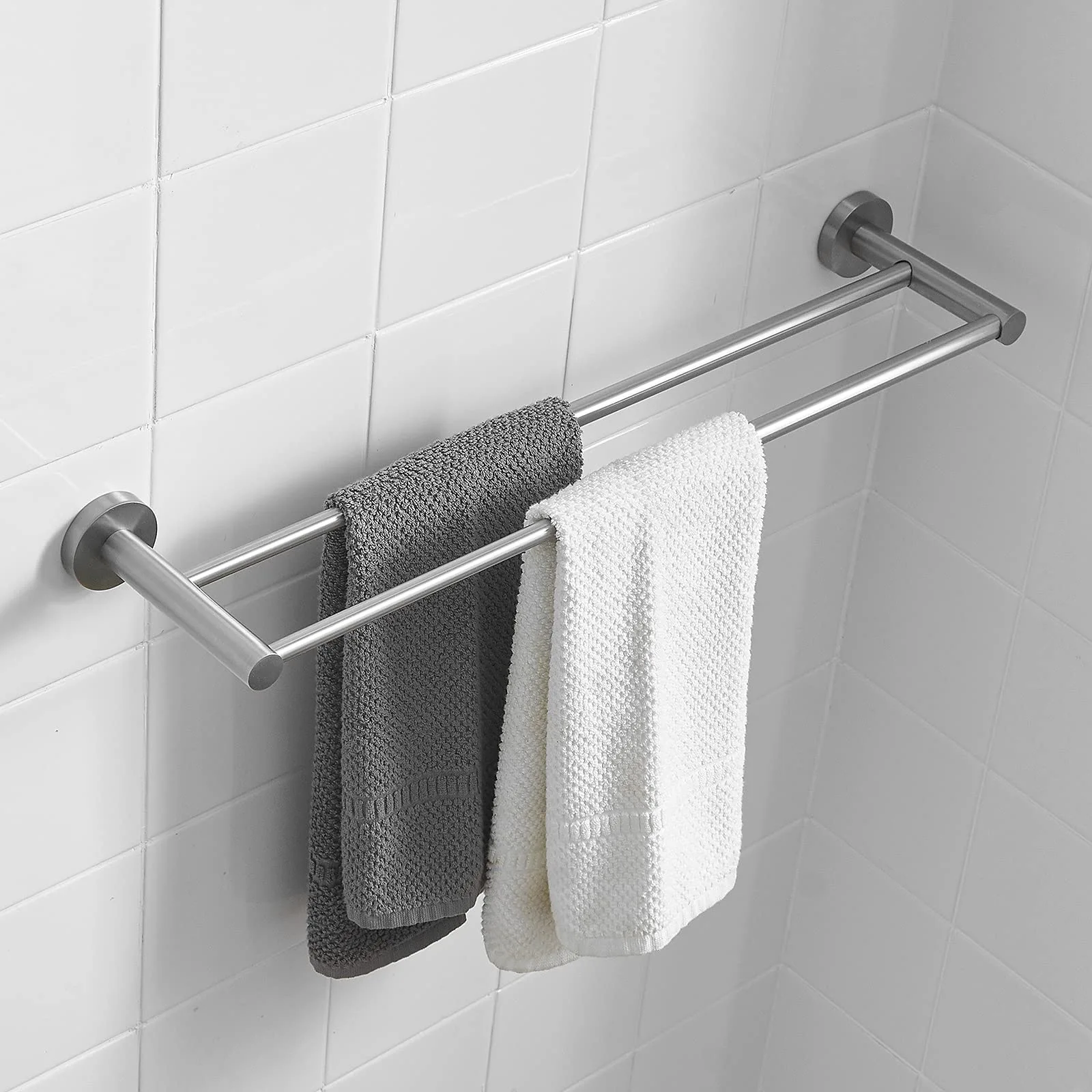 Hot sale  Design  chrome Wall single  steel towel bar kitchen, bathroom rack with towel bar, single bars towel rack rod