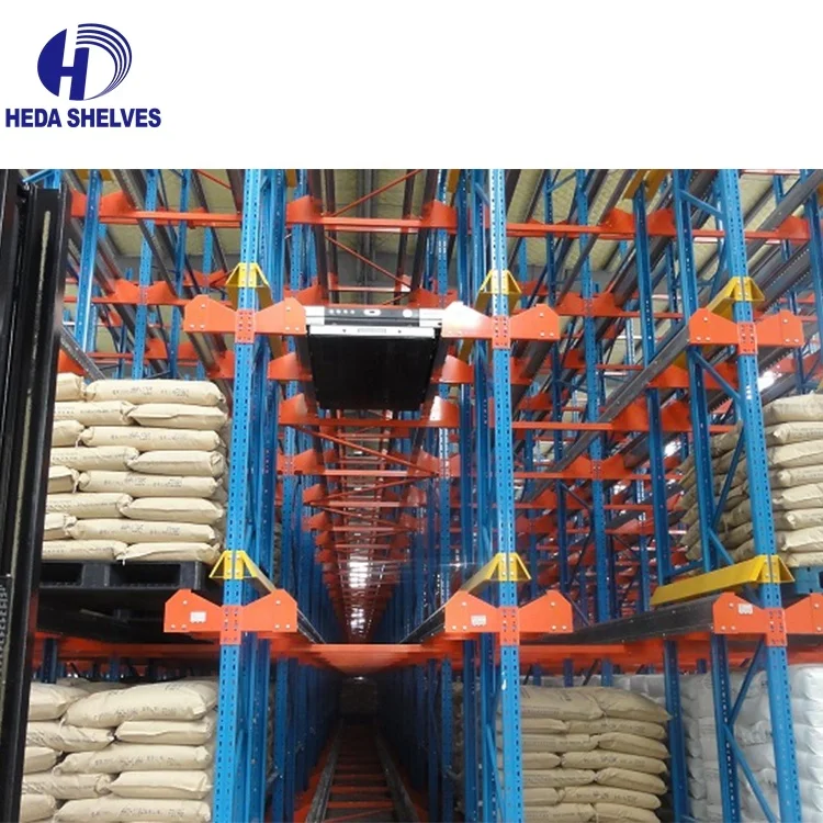 Customized Used High Quality Steel Heavy Duty Automatic Storage System Shuttle Pallet Rack for Warehouse