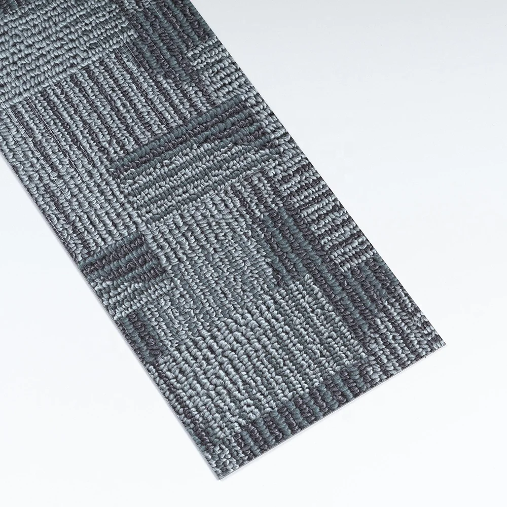 LVT PVC Flooring vinyl tiles Indoor Usage and Simple Color Surface Treatment fireproof vinyl PVC floors